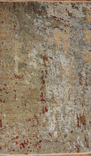 Load image into Gallery viewer, Contemporary Abstract Oriental Area Rug 4x6 One of a Kind
