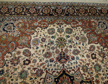 Load image into Gallery viewer, Vegetable Dye Farahan Persian Area Rug 8x10 One of a Kind
