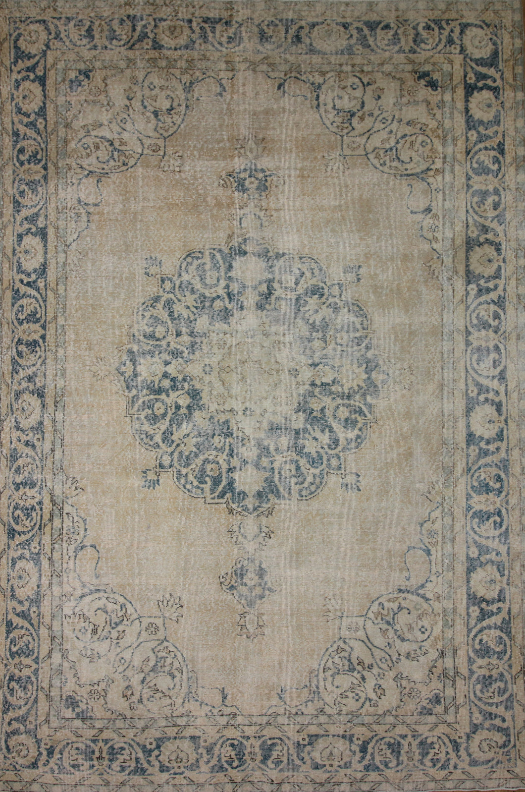 Handmade Floral Sparta Turkish Area Rug 8x10 One of a Kind