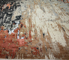 Load image into Gallery viewer, Vegetable Dye Contemporary Abstract Oriental Area Rug 8x10 One of a Kind
