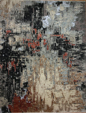 Load image into Gallery viewer, Vegetable Dye Contemporary Abstract Oriental Area Rug 8x10 One of a Kind
