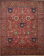 Load image into Gallery viewer, Floral Sultanabad Ziegler Vegetable Dye Area Rug 8x10 One of a Kind
