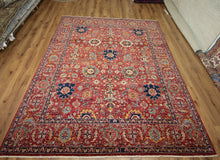 Load image into Gallery viewer, Floral Sultanabad Ziegler Vegetable Dye Area Rug 8x10 One of a Kind
