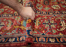 Load image into Gallery viewer, Floral Sultanabad Ziegler Vegetable Dye Area Rug 8x10 One of a Kind

