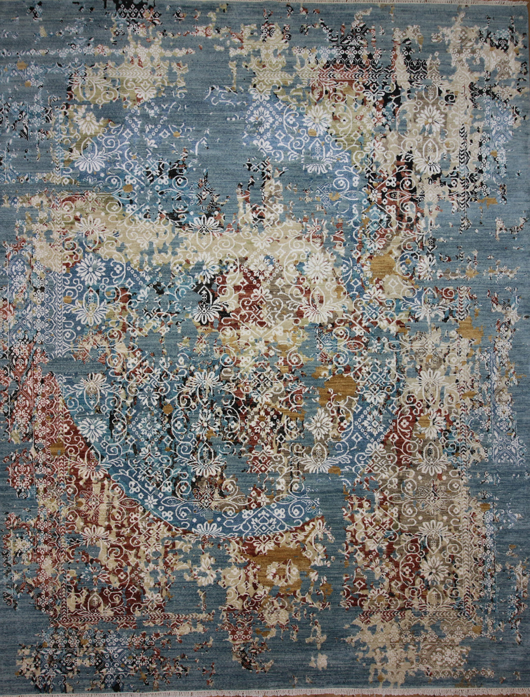 Modern New Design Area Rug 8x10 One of a Kind