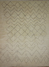 Load image into Gallery viewer, Handmade Wool Moroccan Oriental Area Rug 8x10 One of a Kind
