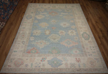 Load image into Gallery viewer, Vegetable Dye Oushak Turkish Area Rug 8x10 One of a Kind
