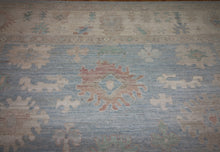Load image into Gallery viewer, Vegetable Dye Oushak Turkish Area Rug 8x10 One of a Kind
