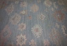Load image into Gallery viewer, Vegetable Dye Oushak Turkish Area Rug 8x10 One of a Kind
