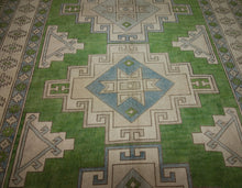Load image into Gallery viewer, Vegetable Dye Oushak Turkish Area Rug 8x10 One of a Kind
