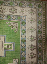 Load image into Gallery viewer, Vegetable Dye Oushak Turkish Area Rug 8x10 One of a Kind
