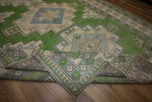 Load image into Gallery viewer, Vegetable Dye Oushak Turkish Area Rug 8x10 One of a Kind
