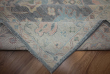 Load image into Gallery viewer, Vegetable Dye Oushak Turkish Area Rug 8x10 One of a Kind
