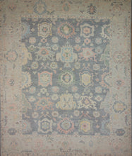 Load image into Gallery viewer, Vegetable Dye Oushak Turkish Area Rug 8x10 One of a Kind
