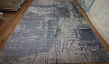 Load image into Gallery viewer, Contemporary Abstract Oriental Area Rug 10x14 One of a Kind
