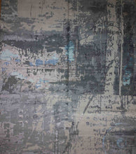Load image into Gallery viewer, Contemporary Abstract Oriental Area Rug 10x14 One of a Kind
