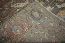 Load image into Gallery viewer, Vegetable Dye Oushak Turkish Area Rug 9x12 One of a Kind
