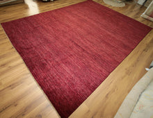 Load image into Gallery viewer, Modern Gabbeh Vegetable Dye Area Rug 9x12 One of a Kind
