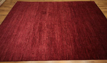 Load image into Gallery viewer, Modern Gabbeh Vegetable Dye Area Rug 9x12 One of a Kind

