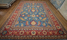 Load image into Gallery viewer, Vegetable Dye Ziegler Handmade Area Rug 9x12 One of a Kind

