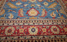 Load image into Gallery viewer, Vegetable Dye Ziegler Handmade Area Rug 9x12 One of a Kind

