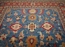 Load image into Gallery viewer, Vegetable Dye Ziegler Handmade Area Rug 9x12 One of a Kind
