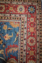 Load image into Gallery viewer, Vegetable Dye Ziegler Handmade Area Rug 9x12 One of a Kind
