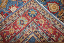Load image into Gallery viewer, Vegetable Dye Ziegler Handmade Area Rug 9x12 One of a Kind
