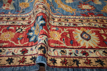 Load image into Gallery viewer, Vegetable Dye Ziegler Handmade Area Rug 9x12 One of a Kind
