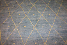 Load image into Gallery viewer, Moroccan Oriental Area Rug 9x12 One of a Kind
