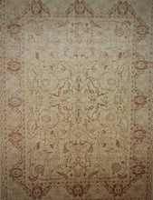 Load image into Gallery viewer, All-Over Floral Oushak Chobi Wool Area Rug 9x12 One of a Kind
