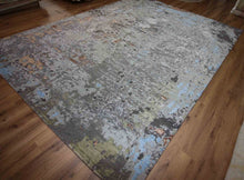 Load image into Gallery viewer, Contemporary Abstract Oriental Area Rug 9x12 One of a Kind
