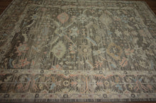 Load image into Gallery viewer, Vegetable Dye Oushak Turkish Area Rug 9x12 One of a Kind

