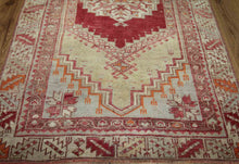 Load image into Gallery viewer, Geometric Anatolian Oriental Area Rug 3x5 One of a Kind
