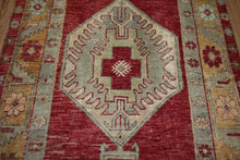 Load image into Gallery viewer, Geometric Anatolian Turkish Area Rug 3x5 One of a Kind
