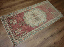 Load image into Gallery viewer, Geometric Anatolian Turkish Area Rug 3x5 One of a Kind
