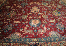 Load image into Gallery viewer, Antique Vegetable Dye Tabriz Persian Area Rug 10x14 One of a Kind
