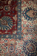 Load image into Gallery viewer, Antique Vegetable Dye Tabriz Persian Area Rug 10x14 One of a Kind
