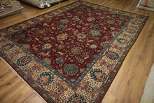 Load image into Gallery viewer, Antique Vegetable Dye Tabriz Persian Area Rug 10x14 One of a Kind
