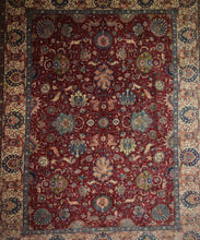 Load image into Gallery viewer, Antique Vegetable Dye Tabriz Persian Area Rug 10x14 One of a Kind
