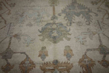 Load image into Gallery viewer, Vegetable Dye Oushak Turkish Area Rug 10x14 One of a Kind
