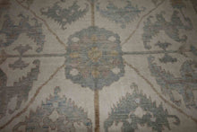 Load image into Gallery viewer, Vegetable Dye Oushak Turkish Area Rug 10x14 One of a Kind
