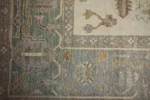 Load image into Gallery viewer, Vegetable Dye Oushak Turkish Area Rug 10x14 One of a Kind

