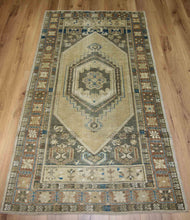 Load image into Gallery viewer, Geometric Anatolian Turkish Area Rug 3x5 One of a Kind
