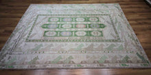 Load image into Gallery viewer, Vegetable Dye Oushak Turkish Area Rug 6x9 One of a Kind
