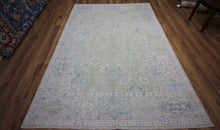 Load image into Gallery viewer, Vegetable Dye Oushak Turkish Area Rug 6x9 One of a Kind
