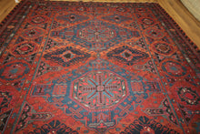 Load image into Gallery viewer, Pre-1900 Vegetable Dye Antique Sumak Persian Rug 9x12 One of a Kind
