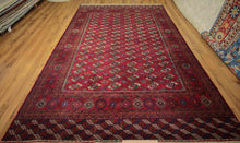 Load image into Gallery viewer, All-Over Geometric Antique Bokhara Oriental Rug 8x10 One of a Kind
