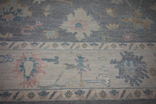 Load image into Gallery viewer, Vegetable Dye Oushak Turkish Area Rug 8x10 One of a Kind
