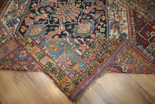 Load image into Gallery viewer, Pre-1900 Antique Vegetable Dye Afshar Persian Area Rug 5x7 One of a Kind
